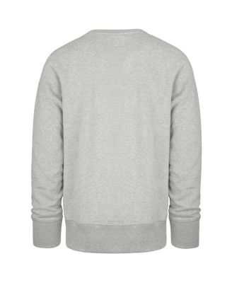 Men's Gray Detroit Tigers Letters Headline Pullover Sweatshirt