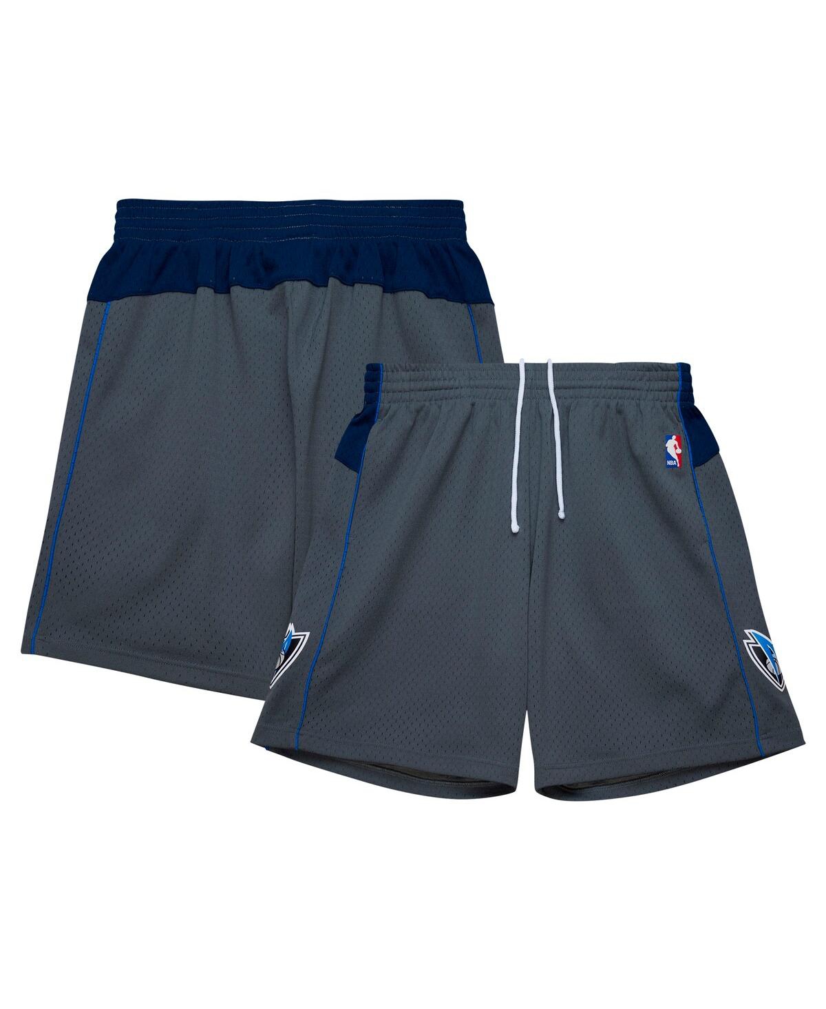 Mitchell & Ness Dallas Mavericks 2003/04 Alternate Shorts In Gray