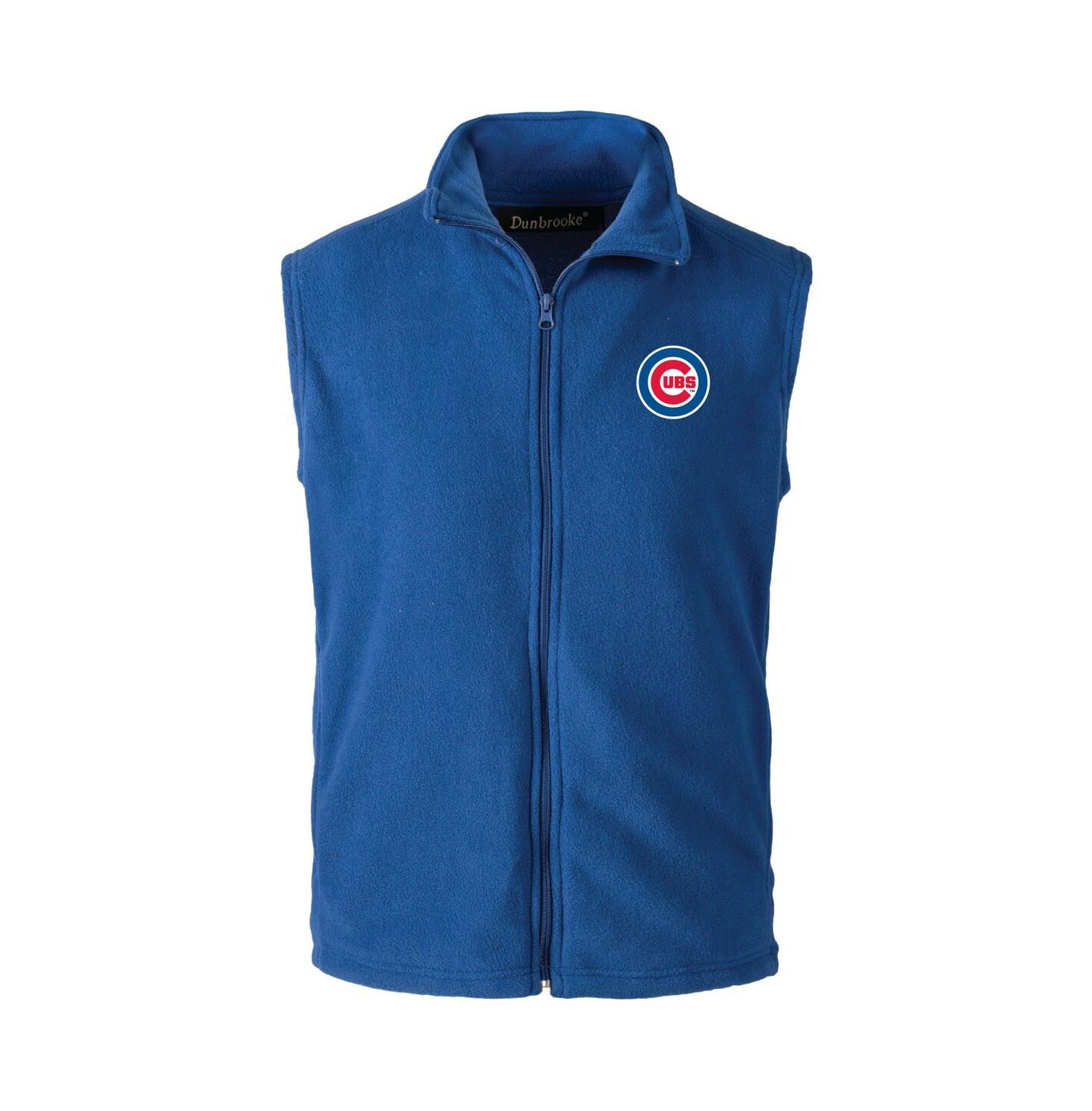 Мужской жилет Dunbrooke Royal Chicago Cubs Full-Zip Vest — фото 1