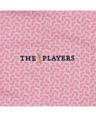 Men's Pink 2025 THE PLAYERS ProDry Citrus Lisle Polo Shirt