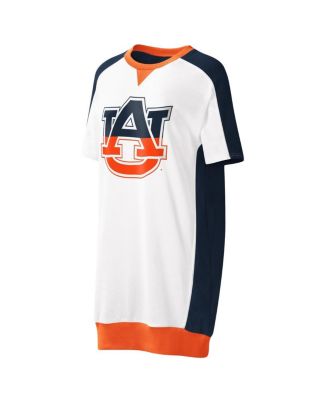 Women's White Auburn Tigers Home Run T-Shirt Dress
