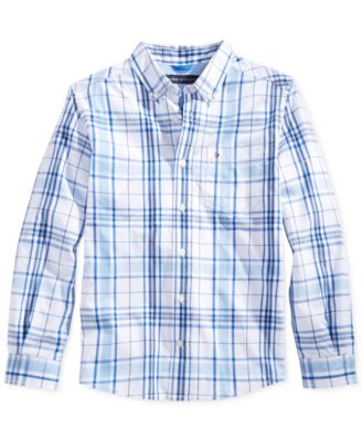 Tommy Hilfiger - Little Boys' Ethan Plaid Button-Up Shirt