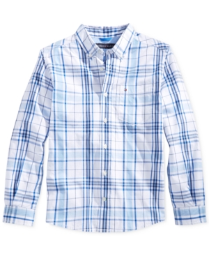 Tommy Hilfiger Ethan Plaid Button-Down Shirt Toddler Boys