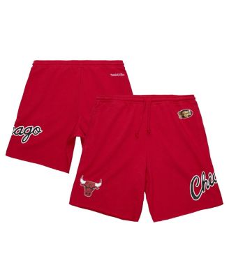 Mitchell & Ness - Men's Red Chicago Bulls Game Day Shorts