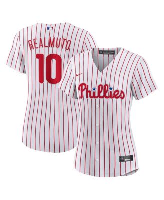 Nike - Women's J.T. Realmuto White Philadelphia Phillies Home Replica Jersey