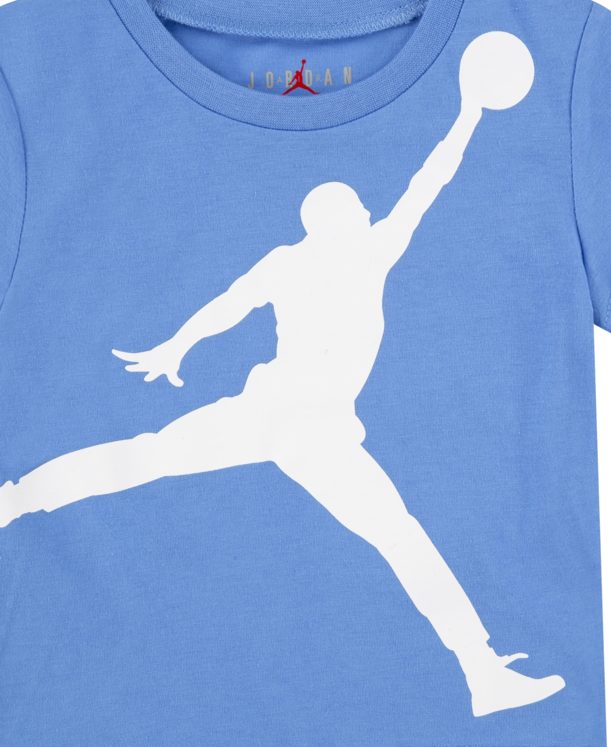 Jordan Toddler Boys 2-piece Jumbo Jumpman T-shirt And Shorts Set In Midnight Blue