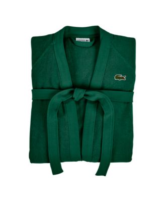 Logo Patch 100% Cotton Pique Bath Robe