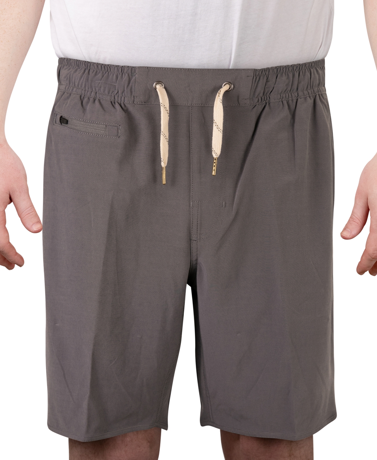 Men's Heathered Micro Shadow Windjammer Performance 9" Shorts - Heather Charcoal