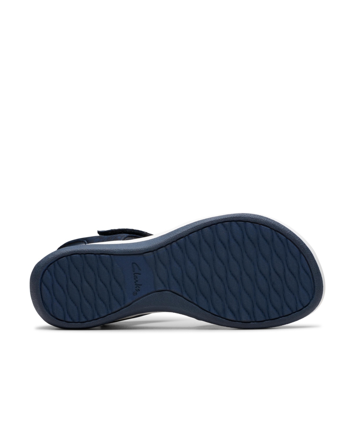 Clarks Women's Clouldsteppers Arla Shore Strappy Sport Sandals Women's Shoes In Navy Textile