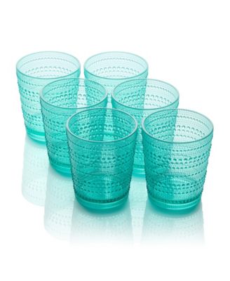 Santa Fe Acrylic Double Old Fashioned Glasses, Set of 6