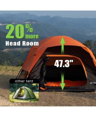 Camping Tent 2 Person, Waterproof Windproof Double Layer with Rainfly, Easy Setup for Backpacking, Hiking, Mountaineering, Outdoor