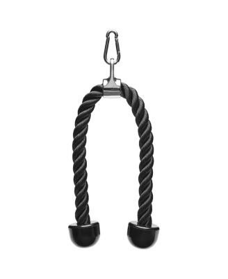 Sunny & Health Fitness Tricep Push Down Non-Slip Rope Cable Attachment 27 Inches