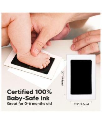 Fond Inkless Baby Handprint and Footprint Kit for Newborn Boys & Girls, Dog Paw Print Kit, Baby Gift