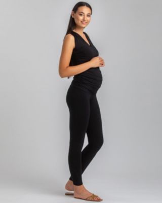 Maternity High-Waisted & Tight Fit Zack Stretch Leggings