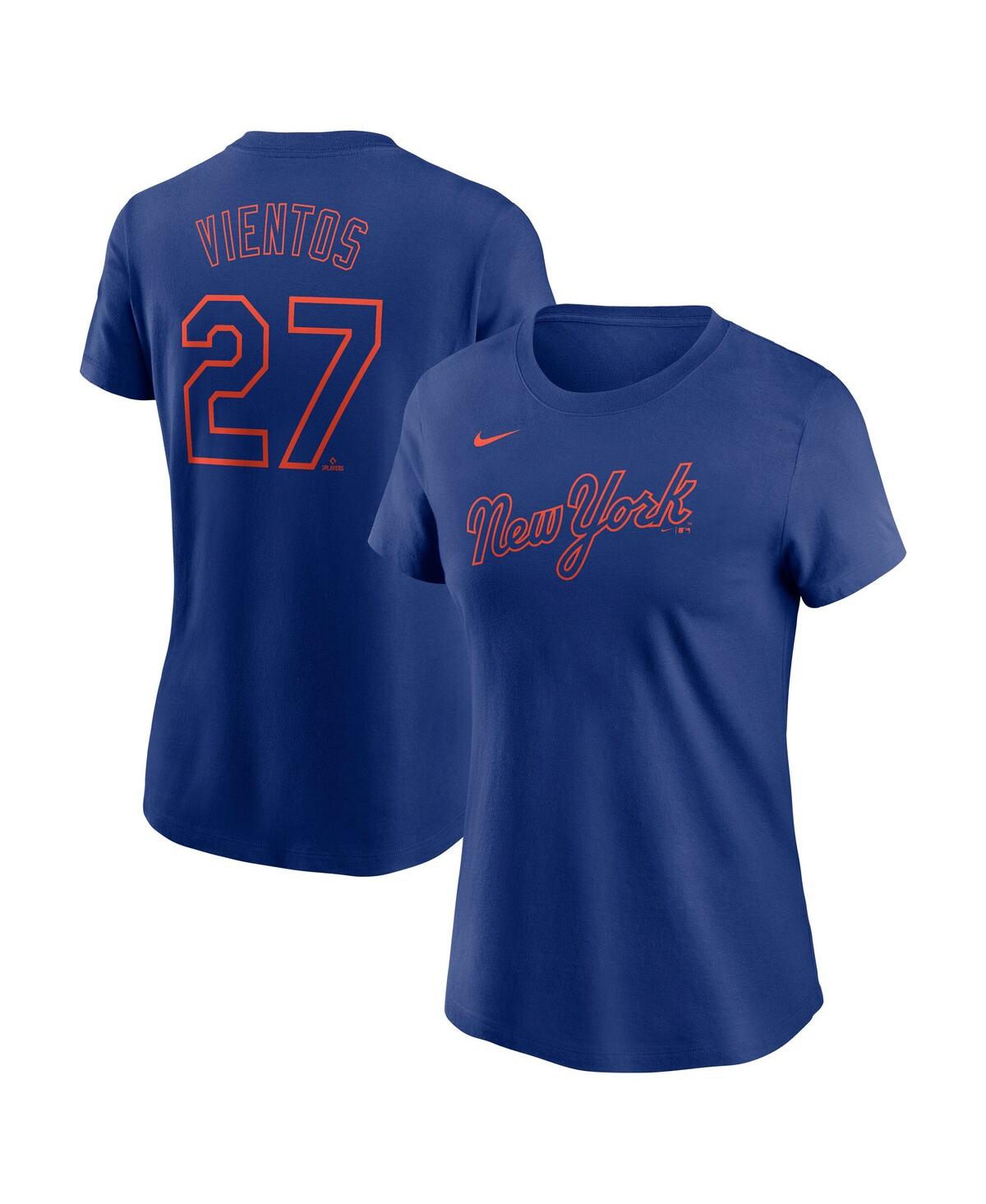 Nike Women's Mark Vientos Royal New York Mets Fuse Name Number T-shirt In Royal