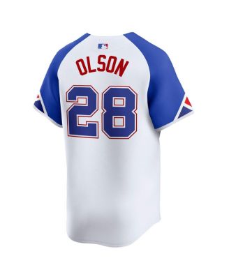 Men's Matt Olson White Atlanta Braves City Connect Limited Player Jersey