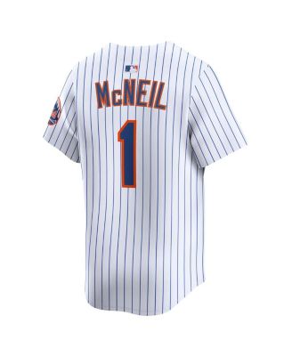 Men's Jeff McNeil White New York Mets Alternate Limited Player Jersey