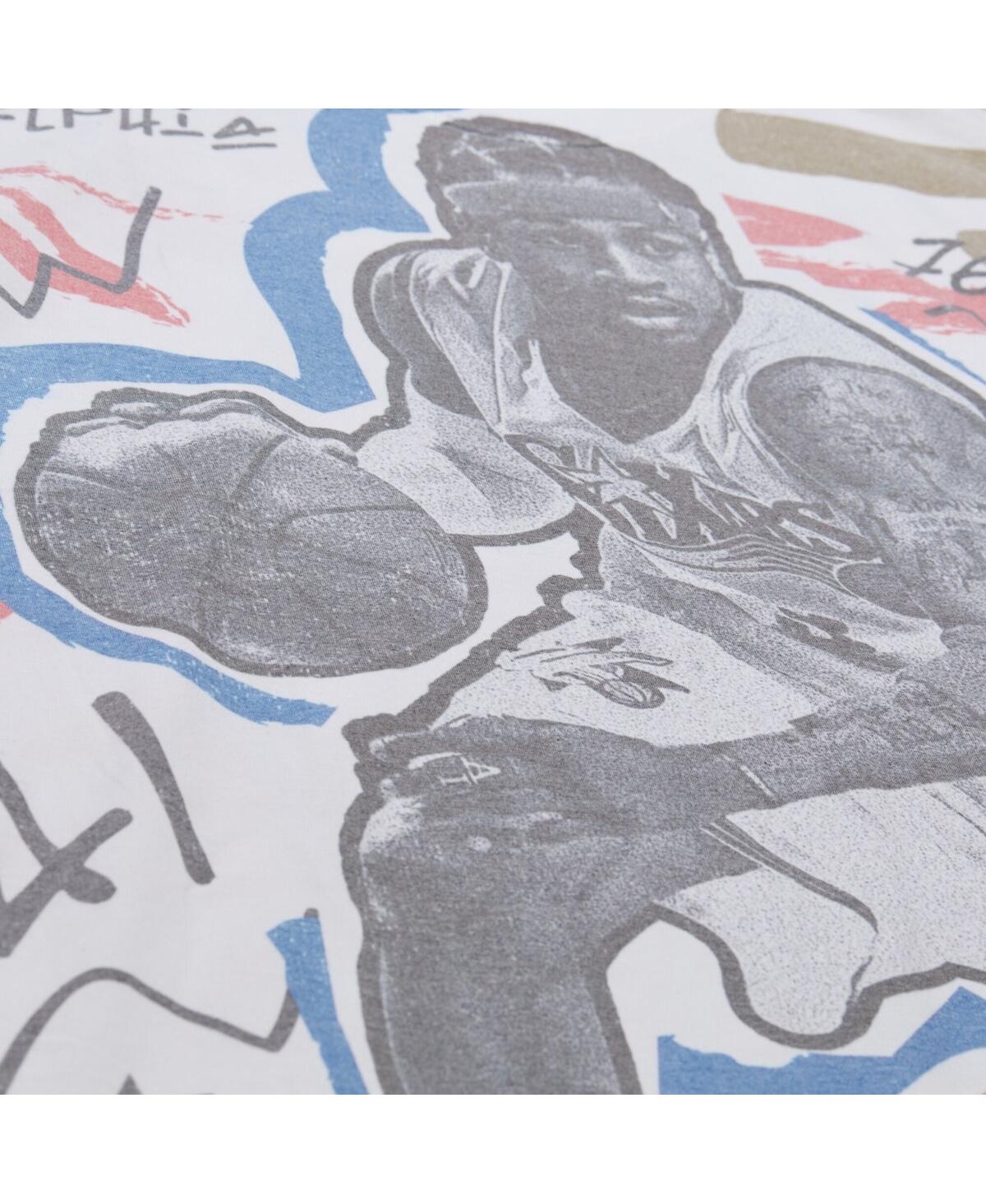 Mitchell & Ness Men's Allen Iverson White 2000 Nba All-star Game Showstopper T-shirt