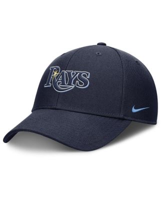 Nike - Men's Navy Tampa Bay Rays Rise Gaberdine Adjustable Hat