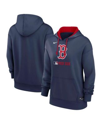 Nike - Women's Navy Boston Red Sox Authentic Collection Performance Pullover Hoodie