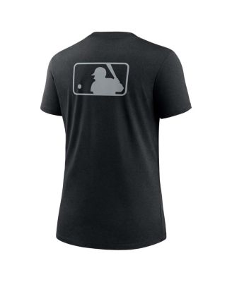 Women's Black Chicago White Sox Authentic Collection Early Work Tri-Blend T-Shirt