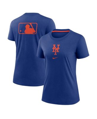 Nike - Women's Royal New York Mets Authentic Collection Early Work Tri-Blend T-Shirt