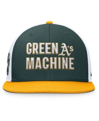 Men's Green/Gold Athletics Pro Trucker Snapback Hat