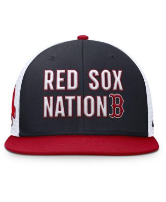 Men's Navy/Red Boston Red Sox Pro Trucker Snapback Hat