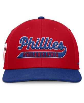 Men's Red/Royal Philadelphia Phillies Pro Performance Snapback Hat