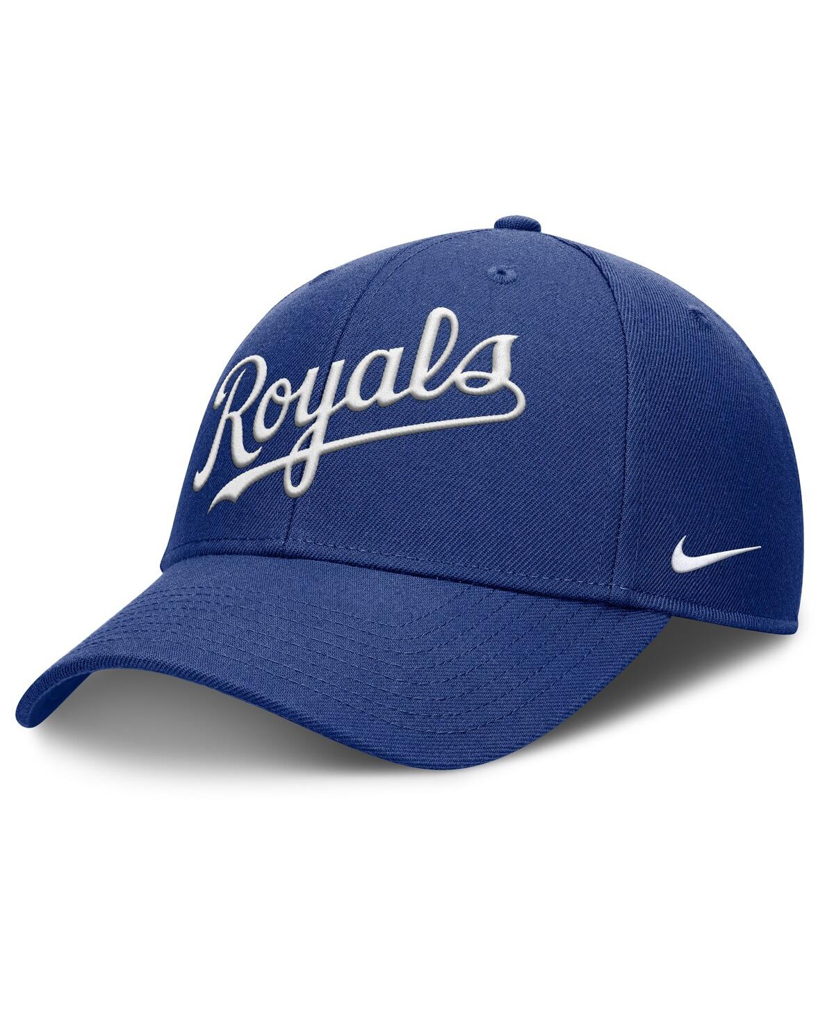 Nike Men's Royal Kansas City Royals Rise Gaberdine Adjustable Hat In Royal