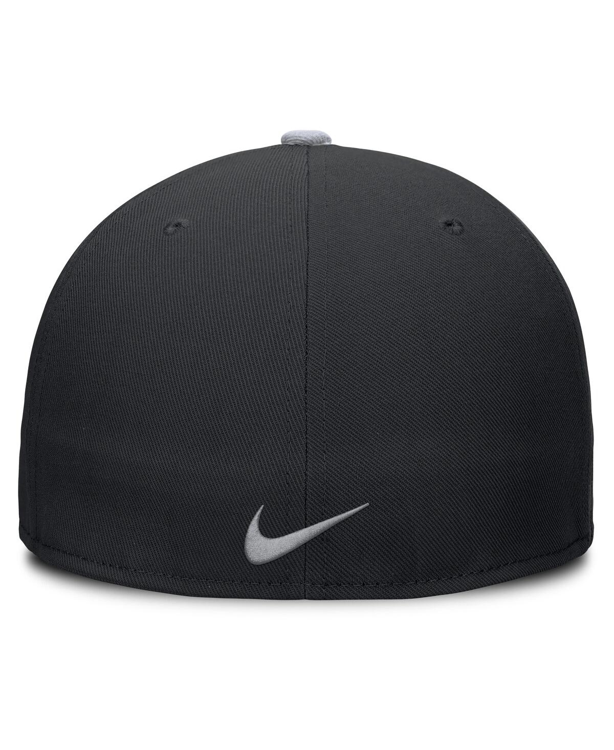 Nike Men's Black Chicago White Sox True Performance Fitted Hat In Black