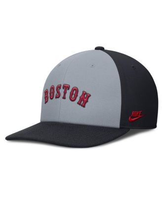 Men's Gray/Navy Boston Red Sox Pro Performance Snapback Hat