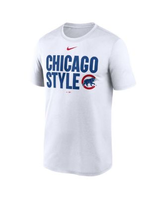 Men's White Chicago Cubs Local Legend Performance T-Shirt