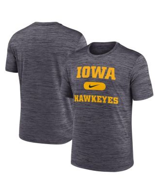 Nike - Men's Black Iowa Hawkeyes Velocity Mascot Performance T-Shirt