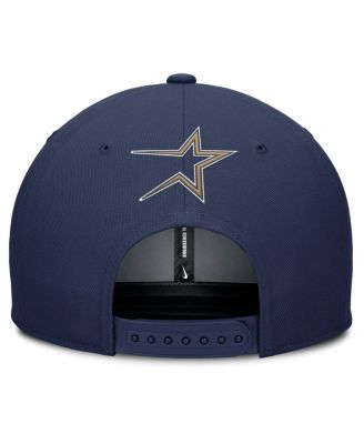 Men's Gray/Navy Houston Astros Pro Performance Snapback Hat