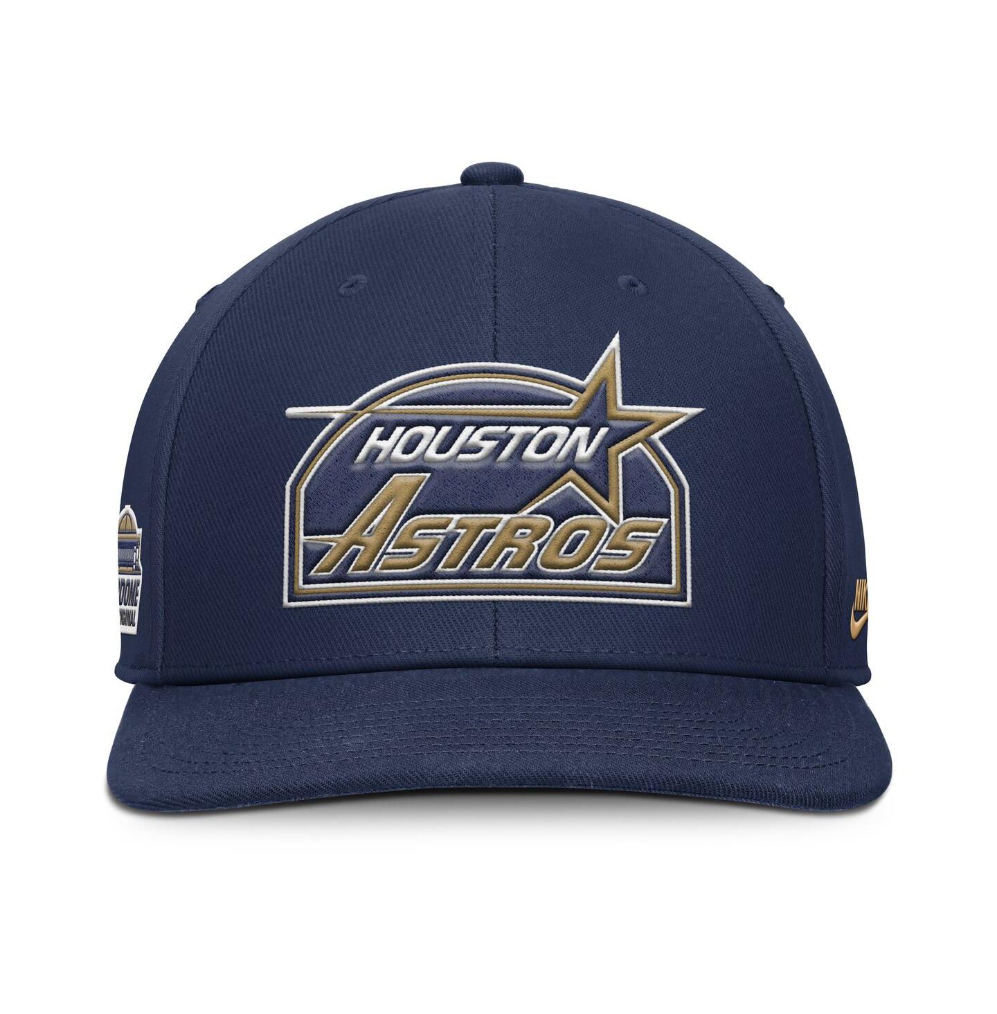 Мужская кепка Nike Navy Houston Astros Pro Performance Snapback Hat — фото 4