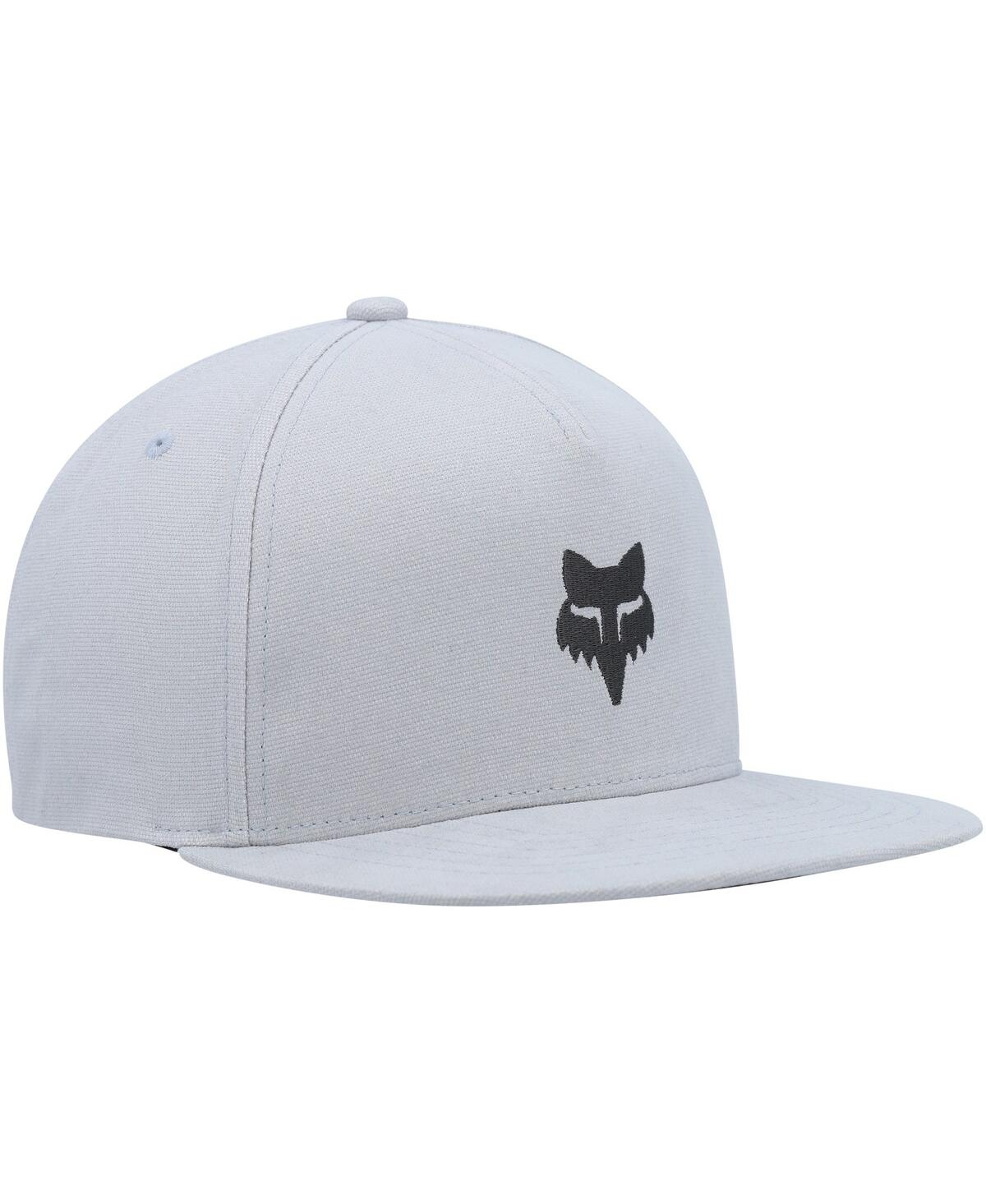 FOX MEN'S GRAY SNAPBACK HAT 
