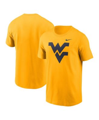 Nike - Men's Gold West Virginia Mountaineers Primetime Evergreen Logo T-Shirt