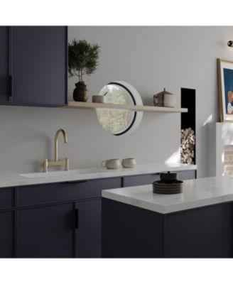 Modern Double Handle 2 Holes Deck Mount Bridge Kitchen Faucet With 360 Swivel Spout Sink Faucet In Brushed Nickel