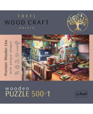 Wood Craft 501 Piece Wooden Puzzle - Treasures in the Attic
