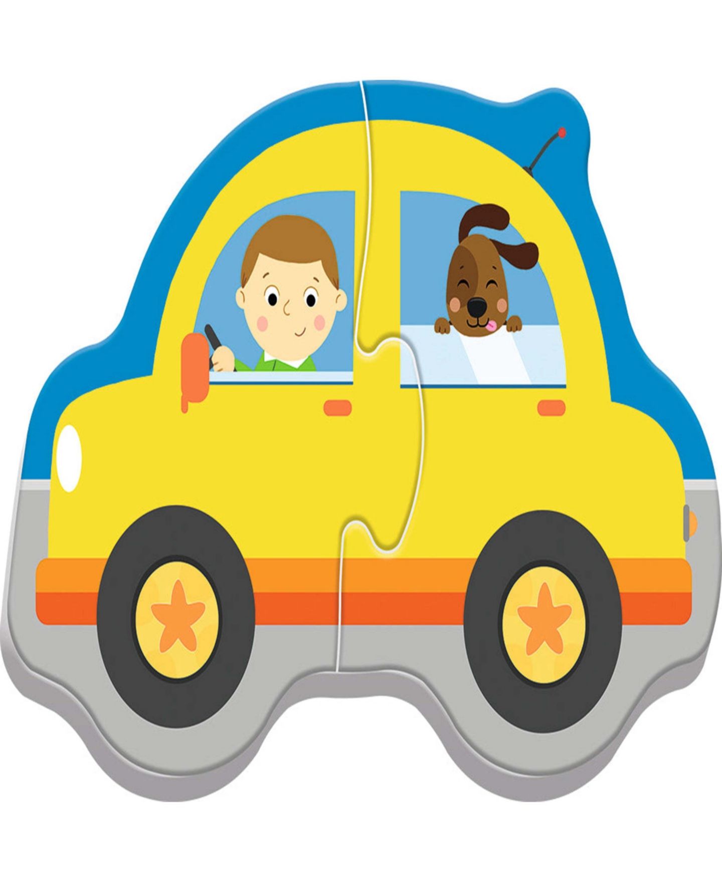 Детские игрушки Trefl Baby Classic Puzzle - Transport Vehicles, цвет: Разноцветный — фото 2