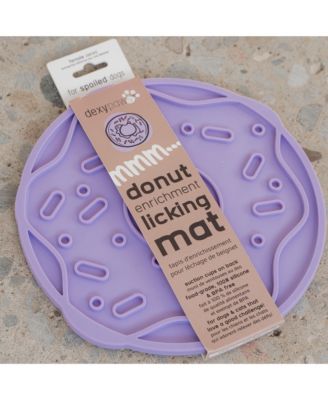 Enrichment Lick Mat: Lilac Donut Delight