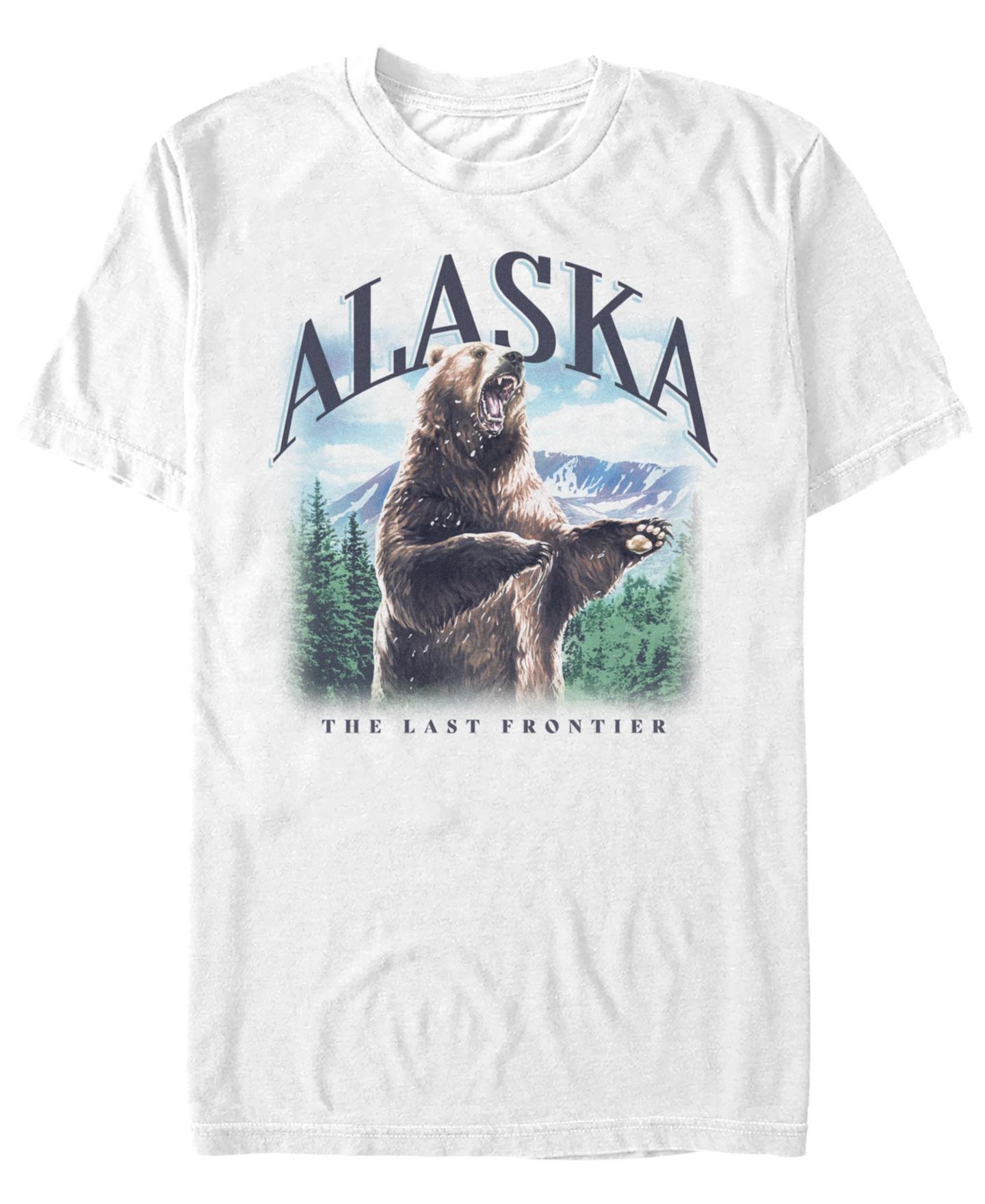Мужская футболка Fifth Sun Grizz Short Sleeve, цвет: Белый — фото 1