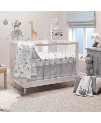 Baby Animal Jungle Soft 100% Cotton Jersey Fitted Crib Sheet