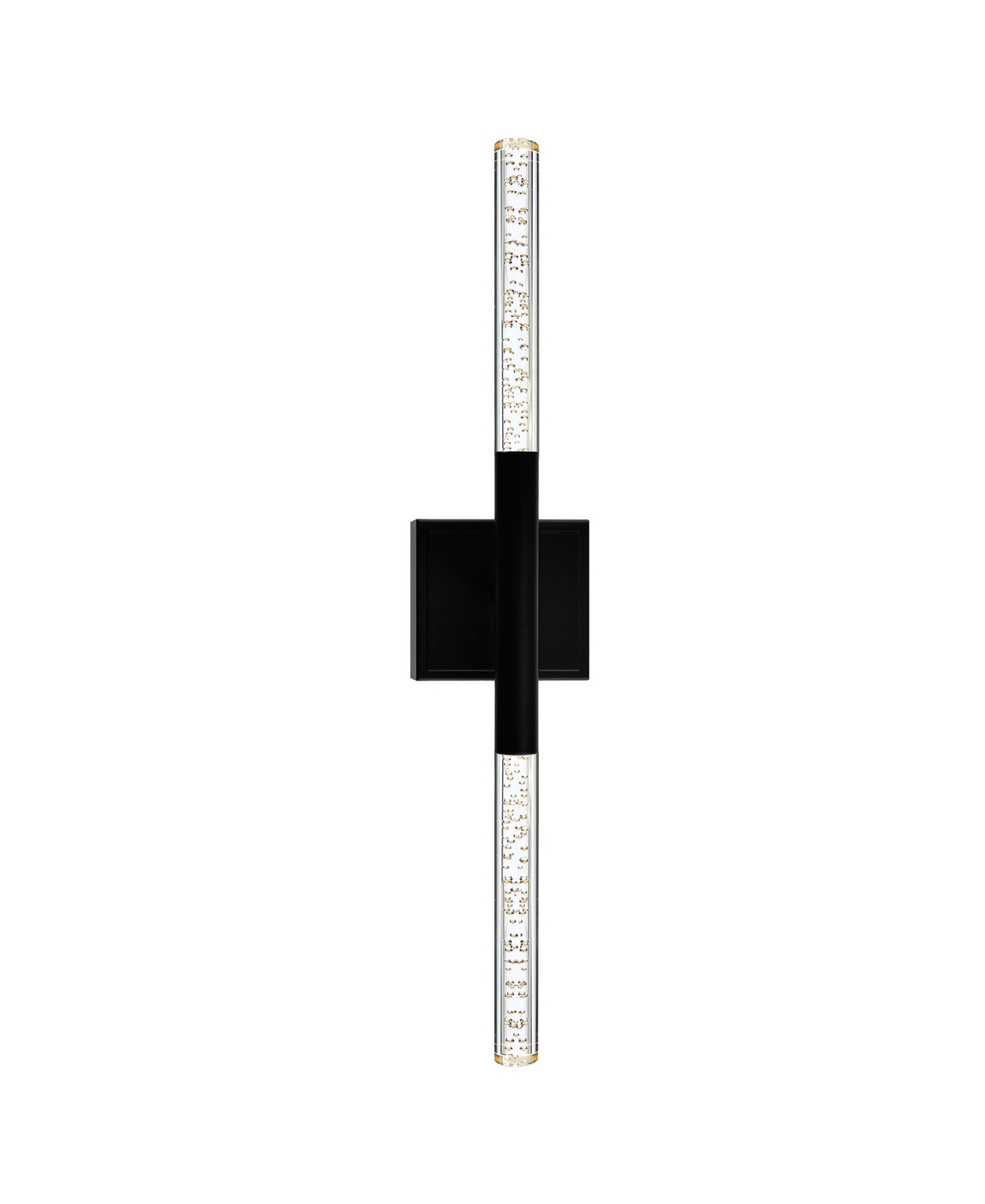 Shop Cwi Lighting 4.3" Metal Dragonswatch Integrated Led Vanity Light In Black