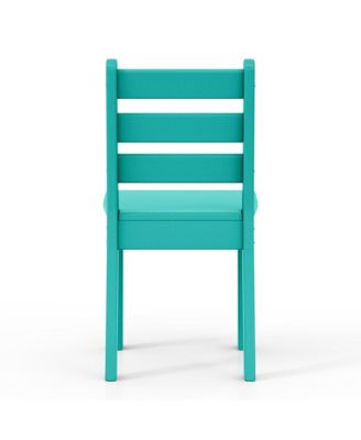 Kids 5-Piece HDPE Dining Table and Chairs Set