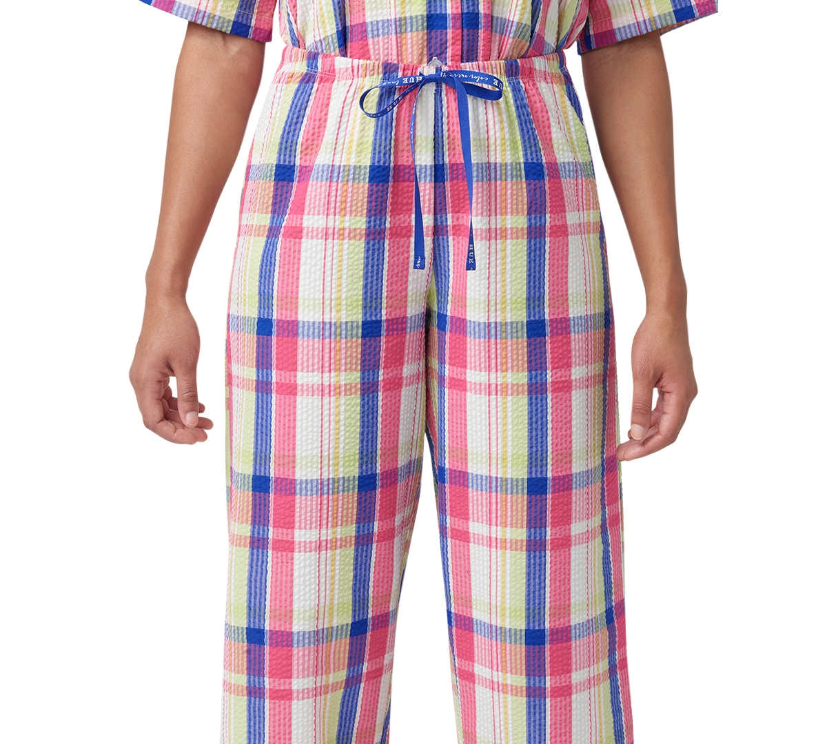 Shop Hue Women's Seersucker Capri Pajama Pants