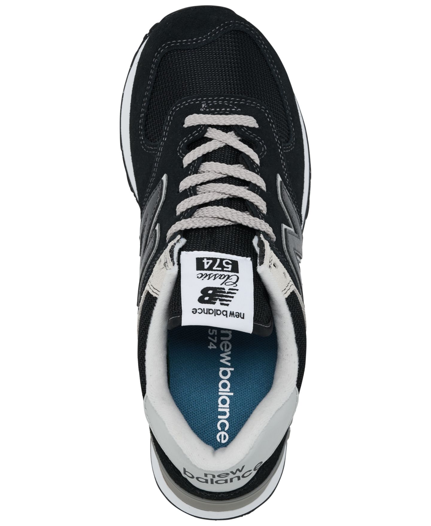 Женские кроссовки New Balance 574 Core Casual, цвет: Чёрный — фото 3