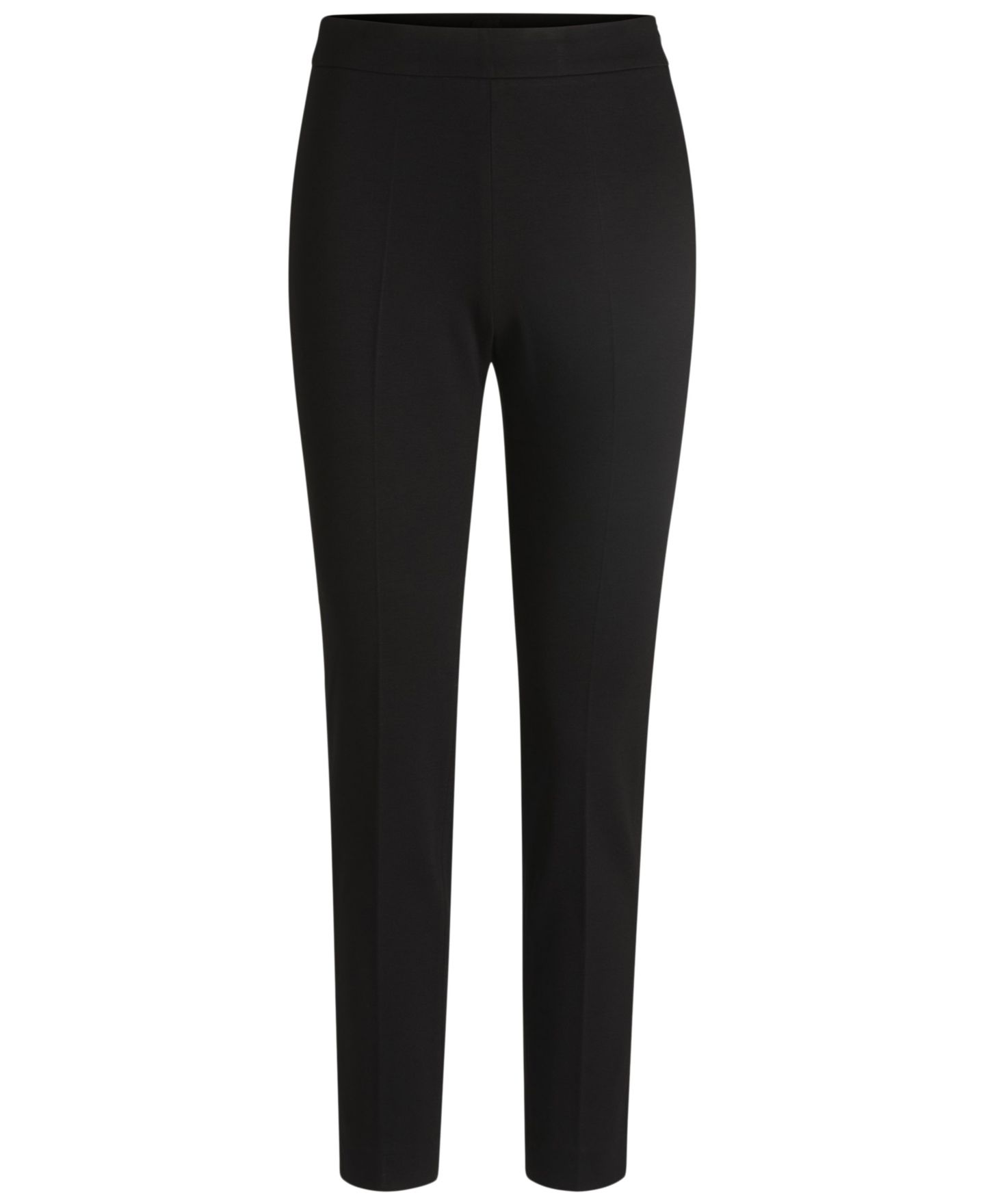 Женские брюки Hugo Boss BOSS by Tapered Leg Regular-Fit, цвет: Чёрный — фото 6