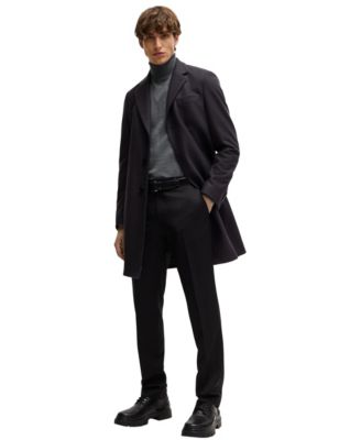 Men's Slim-Fit Rollneck Merino Wool Sweater